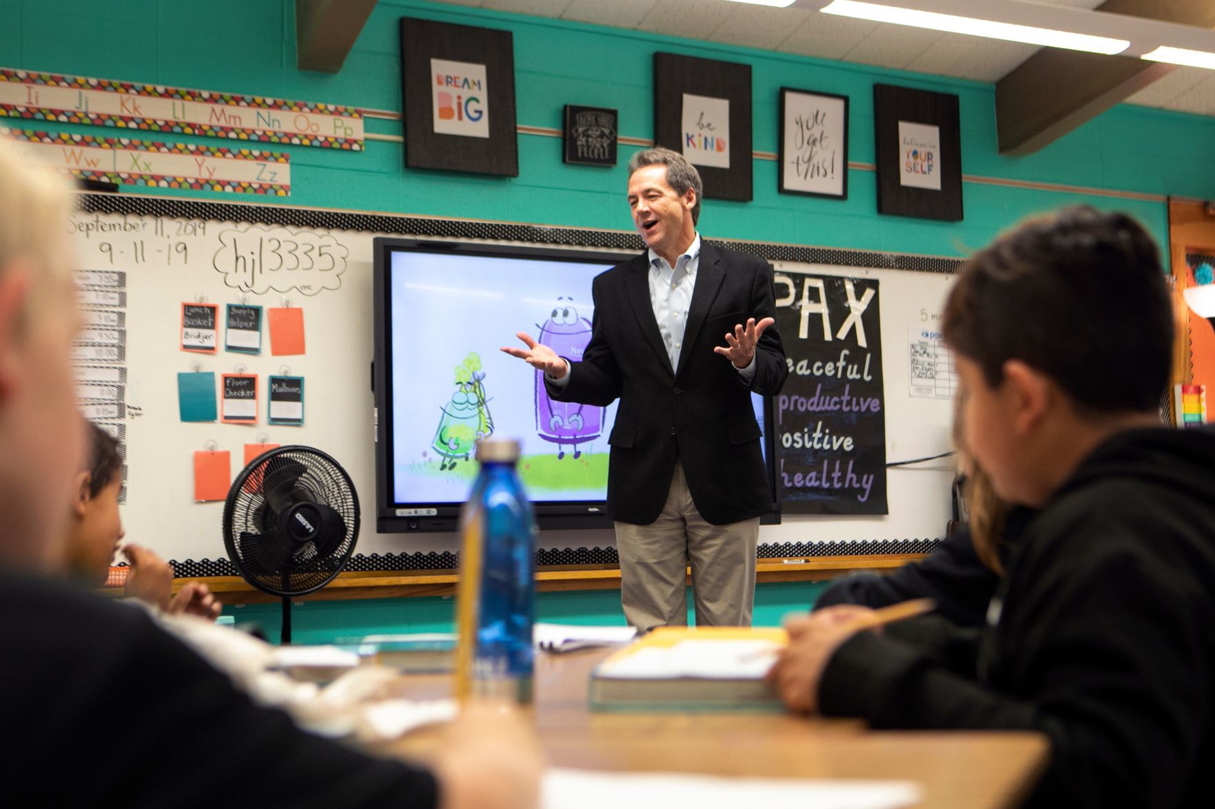 Bullock visits Ponderosa to discuss PAX